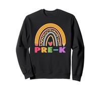 Pre-k Teacher Student Boho Rainbow Back To School Sudadera