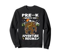 Pre-K Where The Adventure Begins Back To School Bigfoot Sudadera