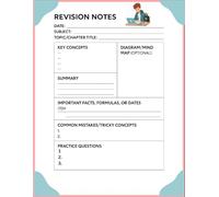 Pre-Made Revision Notes for Students - Instant Study Guides for Exams | Pre-Written Summaries, Mind Maps & Cheat Sheets for Faster Learning: Save ... for High School, College & University Exams.