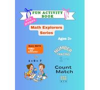 PRE-SCHOOL ACTIVITY WORKBOOK: Number Tracing, Count and Match, and Basic Addition and Subtraction