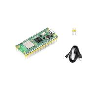 Pre-Soldered Raspberry Pi Pico 2 W with Header RP2350 Microcontroller Board Mini Board Based on Official RP2350 Chip,Supports WiFi and Bluetooth