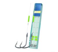 Pre-Tied para Drop Shot Rig 16pcs Anti-Tangle Leader Pre-Tied(B-Line 0.8#) | Pre-tied design saves time, consistent setup, anti-tangle technology, 16 pieces per box, ideal for drop shot
