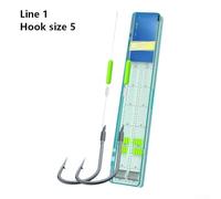 Pre-Tied para Drop Shot Rig 16pcs Anti-Tangle Leader Pre-Tied(E-Line 1#) | Pre-tied design saves time, consistent setup, anti-tangle technology, 16 pieces per box, ideal for drop shot
