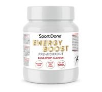 Pre workout en Polvo Sabor Lollipop | 500g | Suplemento para Entrenamiento Deportivo | Preentreno Sin Gluten | Apto Fitness y Gimnasio | Recuperación y Rendimiento Diario