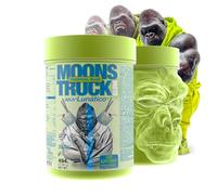 Pre Workout Moonstruck Glow Zoomad Labs 494g - Preentreno Premium para Gimnasio con Cafeína, Óxido Nítrico, Pump Extremo y Fuerza - Bote 3D Gorila Glow que Brilla - Tropical Blue