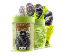 Pre Workout Moonstruck Glow Zoomad Labs 494g - Preentreno Premium para Gimnasio con Cafeína, Óxido Nítrico, Pump Extremo y Fuerza - Bote 3D Gorila Glow que Brilla - Licorice Fruit