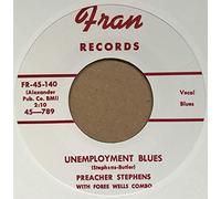 Preacher Stephens - Mary b-w Unemployment Blues 7inch, 45rpm