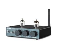 Preamplificador Bluetooth de Tubo AIYIMA T1PRO con Control de Agudos/Graves | Bluetooth con aptX-HD,Op-Amp Intercambiable,Salida Trigger de 12 V,Salida AUX,Preamplificador HiFi para AIYIMA A07 Max