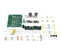 Preamplificador de bilis de Tubo electrónico 6J-I, AC12V 1A Válvula de preamplificador de válvula electrónica 6J-1 Tubo de preamplificador de bilis estéreo Efector de tampón Kit de Bricolaje