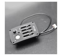 Preamplificador De Guitarra Acústica 4 Bandas EQ, Pastilla Ecualizador Preamplificador Pastilla Piezoeléctrica Con Sintonizador LCD Piezas De Guitarra 5/10 Uds. Accesorios para pastillas de guitarra a