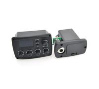 Preamplificador De Guitarra Acústica De 4 Bandas Con Sintonizador De Procedimiento Digital Ecualizador EQ De 4 Bandas Pastilla Piezoeléctrica Accesorios De Guitarra