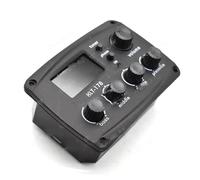 Preamplificador de guitarra acústica de 4 bandas con sintonizador de programa digital ecualizador pastilla piezoeléctrica y accesorios Pastilla Acústica