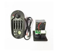 Preamplificador De Guitarra Acústica, Pastilla De Guitarra Popular De 4 Bandas, Ecualizador EQ, Línea De Pastilla Piezoeléctrica Con Sintonizador LCD, Piezas De Guitarra