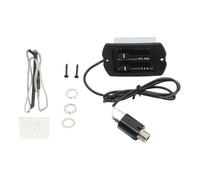 Preamplificador de guitarra acústica Preamplificador Ecualizador Piezo Pickups Guitarra Acústica Pickup 2 Bandas Preamplificador Guitarra Acústica