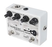 Preamplificador de Guitarra, Preamplificador de Audio Aleación de Aluminio Resistencia Al Desgaste Caja DI Fácil de Identificar para Guitarras Acústicas para Familias para Principiantes