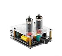 Preamplificador de tubo 6K4 6A2 para amplificación de audio, preamplificador de ganancia de voltaje con amplificación 5X, respuesta de frecuencia de 5 Hz-500 kHz, entrada de alimentación CC 12-16 V