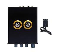 Preamplificador de Tubo de Hifi Graves Ajustes de Agudos de Vacío Amplificador de Potencia de Tubo de Vacío Preamplificador para el de Sonido Estéreo en el Hogar (EU enchufe
