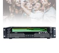 Preamplificador ecualizador de 31 bandas con Bluetooth 5.4, control remoto, FM, USB, tarjeta SD compatible con reuniones familiares, actuaciones y reuniones