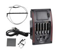 Preamplificador para guitarra folk - Pastilla portátil con control de volumen preciso de 5 bandas | de sintonización preamplificador para guitarra folk de 3,8 x 2,6 x 2,2 pulgadas, para adultos