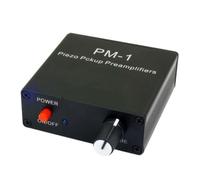 Preamplificador piezoeléctrico de batería recargable para guitarras y violines con carga tipo C de 6,35 mm