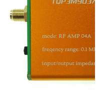 Preamplificador RF de amplio rango de frecuencia de 100 kHz a 6 GHz con bajo ruido Figura 0 4dB y 20dB de ganancia para una recepción de señal mejorada en radiodifusión e investigación científica (sin