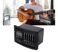 Préamplificateur de Guitare acoustique SustVita Avec égaliseur EQ 5 bandes, accordeur intégré et Boost/Coupure de 12 dB pour micros piézo pour le contrôle du Son de scène et de