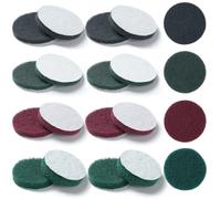 Prebarfun 32 Piezas Cepillo de Limpieza Eléctrico para Bosch, Juego Accesorios Almohadillas Limpieza, Bosch Universal Brush, Accesorios para Cepillo de Limpieza para Limpiar Paredes, Baño, Cocina