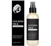 Prebase Acondicionadora Nourish Milk, Spray Sin Enjuague para Suavizar, Hidratar Intensamente, Reparar Cabello Dañado y Seco, Realzar el Brillo, para Todo Tipo de Cabello
