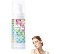 Prebase de maquillaje "Arcoíris de cuatro colores", prebase iluminadora perfeccionadora de la piel, sérum facial con control de grasa y corrector de tono, minimizador de poros.