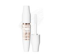 Prebase de Máscara de Pestañas Blanca, Primer de Pestañas con Fibras 4D para Alargar y Dar Volumen, Base de Maquillaje de Larga Duración con Cepillo de Silicona para Curvar, 15ml (#1)