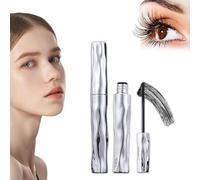 Prebase de pestañas de tubo de acero, máscara de pestañas con rosca que no se mancha, máscara de pestañas resistente al agua de larga duración, máscara de pestañas rizada 3D, fijación duradera