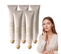 Prebase para difuminar líneas finas con vitamina C y niacinamida - Prebase para difuminar textura específica - Prebase de maquillaje multifuncional y textura más suave, base de maquilla (5 botellas)