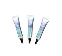 Prebase Primer Maquillaje Multifunción, Base Glitter & Sombras - Larga Duración Antitransferencia, Acabado Natural Transparente para Párpados Labios Rostro, 10ml (#3, 3pcs)