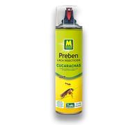 Preben Laca Insecticida contra Cucarachas, Hormigas, Arañas y Otros Insectos x1 MUY EFICAZ - Aerosol de 600 ml | Uso en Interior y Exterior | Acción de Contacto hasta 1 año | Nexum Market