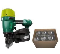 Prebena 8XR-CNW90 - Coilnagler (45-90 mm, 4500 clavos, 2,8 x 90 mm, anillo en blanco)