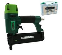 Prebena Clavadora neumática 2XR-J50 grapadora + J-Box clavos de cabeza de calambre Brads