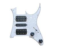 Precableado HSH Golpeador Interruptor Multifunción Humbucker Alnico V Pastillas Conjunto De Arnés De Soldadura Para For RG Guitarra Guitarra Precableado Golpeador (Color : 05)