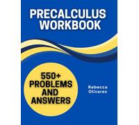 Precalculus Workbook: Math Practice with Over 550 Problems
