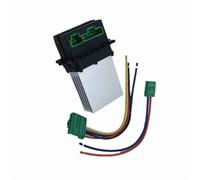 Precalentador de motor de vehículo, XEBRAD Resistencia del ventilador del calentador 6441.L2 7701207718 7701048390, for Renault, for Citroen, C2 C3 C5, for Peugeot, 406 107 207 607(BLACK 7701207718 wi