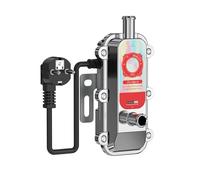 Precalentador de motor para coche de 1500 W - Calentador líquido de refrigeración anticongelante rápido con bomba autocirculante, calentador de bloque motor de invierno para automóviles inferiores a