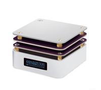 Precalentador portátil de 65 W USB-C placa de soldadura para electrónica, plataforma de retrabajo de calor rápido con control de temperatura, 56 x 56 mm