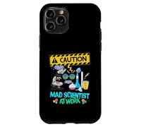 Precaución Científico Loco en el Trabajo Funny Science Scientist's Carcasa para iPhone 11 Pro