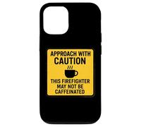 Precaución Este Bombero Puede no ser un Amante del café con cafeína Carcasa para iPhone 12/12 Pro