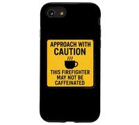 Precaución Este Bombero Puede no ser un Amante del café con cafeína Carcasa para iPhone SE (2020) / 7/8