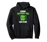 Precaución Gelatinous Cube le Encanta abrazar Sudadera con Capucha