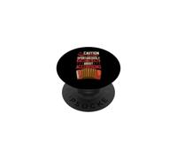 Precaución Puedo Comenzar espontáneamente a Hablar de acordeones PopSockets PopGrip Adhesivo
