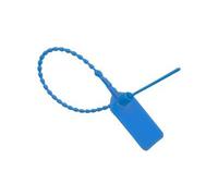 Precintos de seguridad, 100 unidades, ajustables, color azul