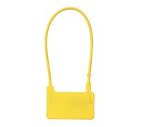 precintos de seguridad, Sellos de seguridad de plástico, lengüeta de autobloqueo desechable, 100 piezas Etiqueta de etiqueta for colgar ropa Ropa de seguridad desechable de plástico/Etiquetas for za