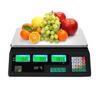 Precio Balanza de Plataforma, Balanza Electrónica, Balanza de Alta Precisión para Alimentos Pantalla LCD de doble cara HDWR wagPRO-S40B