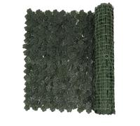 Precio de hojas artificiales - paneles verdes de setos artificiales, rollo de celosía con hojas falsas - pantallas de privacidad de jardín vallas decorativas - para la casa balcón ja